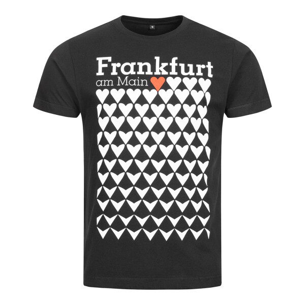 Frankfurt Herzlich Gerippt T-Shirt