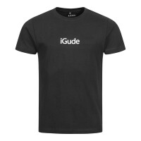 iGude T-Shirt (Unisex) schwarz XS
